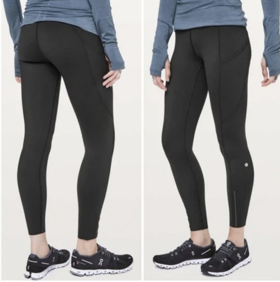 lululemon athletica Pants - Lululemon Fast & Free 7/8 Tight II, *Nulux 25", Black, W5BJGS, Size 2